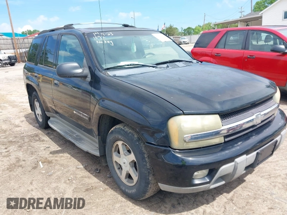 2003 Chevrolet TrailBlazer LS with VIN 1GNDS13SX32286650, listed as a IAAI auction lot 42111372 with 145,965 mi miles and . Bid and sale history available at DreamBid. Image 1.