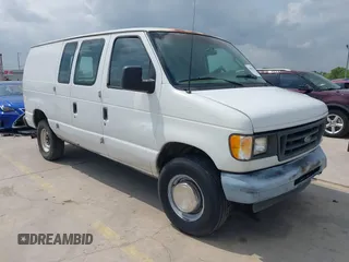 2003 Ford Econoline Cargo with VIN 1FTSE34L73HA39982, listed as a IAAI auction lot 42081487 with 350,687 mi miles and . Bid and sale history available at DreamBid. Image 1.