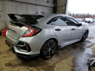2021 Honda Civic Sport with VIN SHHFK7H41MU413944, listed as a Copart auction lot 47536225 with 70,075 mi miles and Salvage Title. Bid and sale history available at DreamBid. Image 3.