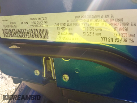 2018 Chrysler 300 with VIN 2C3CCABG0JH227386, listed as a IAAI auction lot 41185542 with 97,121 mi miles. Bid and sale history available at carsss.com. Image 9.