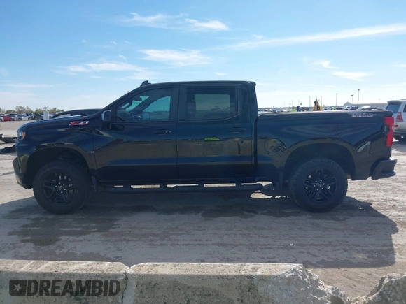 2021 Chevrolet Silverado 1500 LT Trail Boss with VIN 3GCPYFEL5MG150605, listed as a IAAI auction lot 40951452 with 47,577 mi miles and . Bid and sale history available at DreamBid. Image 14.