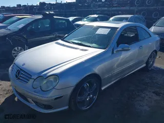 2003 Mercedes-Benz CLK-Class 5.0L with VIN WDBTJ75J63F052544, listed as a IAAI auction lot 41588753 with 1 mi miles. Bid and sale history available at carsss.com. Image 17.