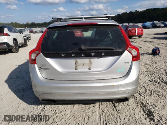 2015 Volvo V60 T5 Drive-E Premier with VIN YV140MEK9F1267816, listed as a Copart auction lot 78846214 with 93,380 mi miles and Salvage Title. Bid and sale history available at carsss.com. Image 6.