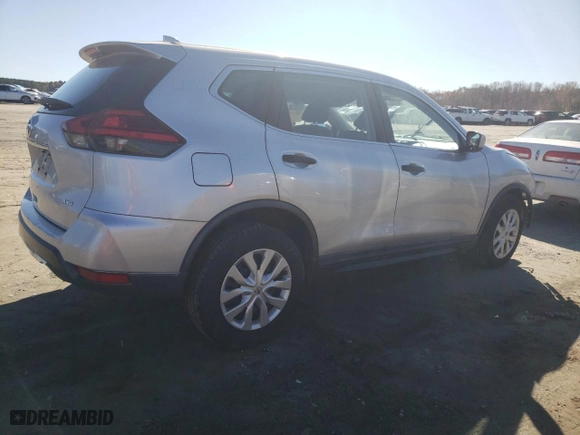 2017 Nissan Rogue S with VIN KNMAT2MV1HP526704, listed as a Copart auction lot 81585204 with 0 mi miles and Salvage Title. Bid and sale history available at carsss.com. Image 3.