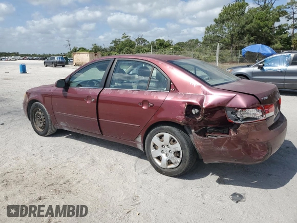 2007 Hyundai Sonata GLS with VIN 5NPET46CX7H236450, listed as a Copart auction lot 53999375 with 137,596 mi miles and Salvage Title. Bid and sale history available at DreamBid. Image 2.