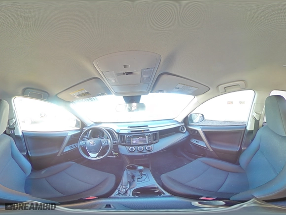 2017 Toyota RAV4 LE with VIN 2T3BFREV2HW692706, listed as a Copart auction lot 76488804 with 53,249 mi miles and Salvage Title. Bid and sale history available at carsss.com. Image 16.
