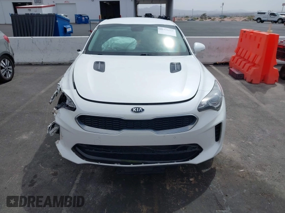 2018 Kia Stinger with VIN KNAE15LA8J6031125, listed as a IAAI auction lot 41928665 with 82,003 mi miles. Bid and sale history available at carsss.com. Image 6.