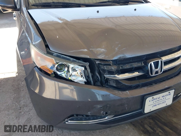 2015 Honda Odyssey EX-L z VIN 5FNRL5H68FB025338, wystawiony jako IAAI lot #41760096 z przebiegiem 181 252 mil mil oraz . Historia ofert i sprzedaży dostępna na DreamBid. Obrazek 6.