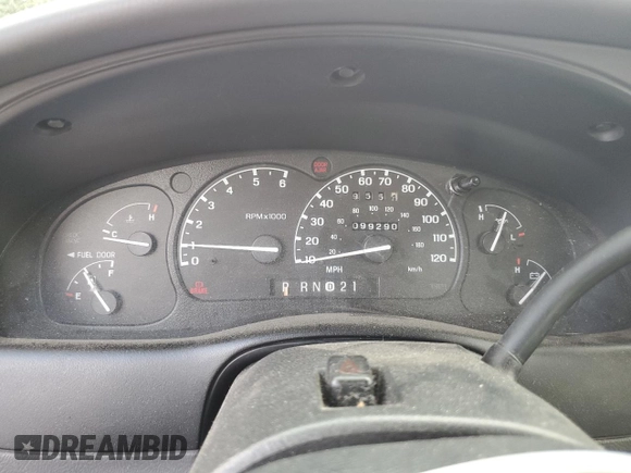 2000 Ford Ranger XL with VIN 1FTZR15V4YPB50851, listed as a Copart auction lot 57812945 with 99,290 mi miles and Salvage title. Bid and sale history available at DreamBid. Image 9.