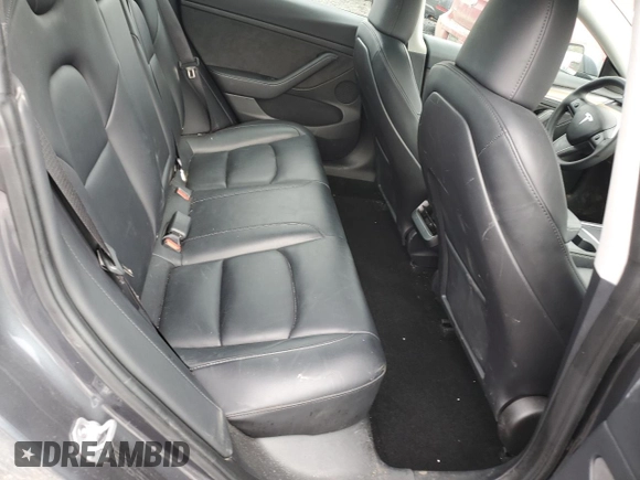 2023 Tesla Model 3 Long Range with VIN 5YJ3E1EB6PF686927, listed as a Copart auction lot 45602285 with 46,534 mi miles and Salvage Title. Bid and sale history available at DreamBid. Image 10.