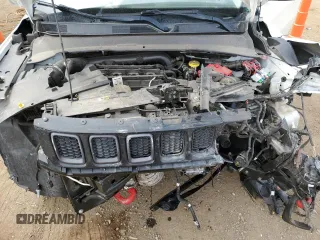 2020 Jeep Compass Trailhawk with VIN 3C4NJDDB4LT159505, listed as a Copart auction lot 53172135 with 80,722 mi miles and Salvage title. Bid and sale history available at DreamBid. Image 13.