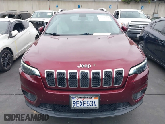 2019 Jeep Cherokee Altitude with VIN 1C4PJMLB8KD287650, listed as a IAAI auction lot 42374956 with 78,638 mi miles and . Bid and sale history available at DreamBid. Image 13.