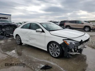 2018 Mercedes-Benz CLA 250 with VIN WDDSJ4EB1JN673073, listed as a Copart auction lot 48567334 with 29,796 mi miles and . Bid and sale history available at DreamBid. Image 4.