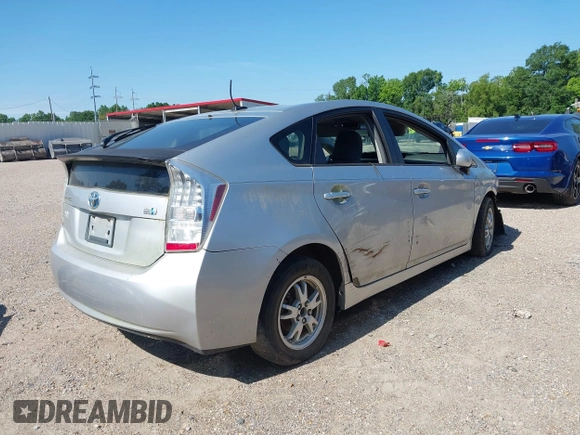 2010 Toyota Prius II with VIN JTDKN3DU7A0225140, listed as a IAAI auction lot 42174000 with Not Provided miles and . Bid and sale history available at DreamBid. Image 4.