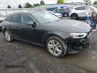 2021 Audi A4 allroad Premium Plus with VIN WA18AAF40MA076196, listed as a Copart auction lot 73656124 with 47,292 mi miles and Salvage Title. Bid and sale history available at carsss.com. Image 4.