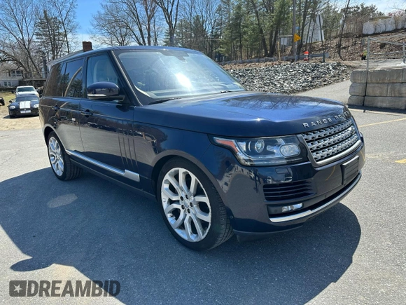 2016 Land Rover Range Rover Supercharged с VIN SALGS2EF2GA289106, выставлен на аукционе Copart как лот 53434215 с пробегом 120 667 миль миль и Чистый • Clean title. История ставок и продаж доступна на DreamBid. Изображение 4.