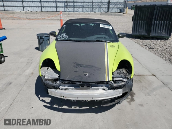 1999 Porsche Boxster with VIN WP0CA2987XU622760, listed as a Copart auction lot 59898355 with 104,425 mi miles and Salvage title. Bid and sale history available at DreamBid. Image 5.