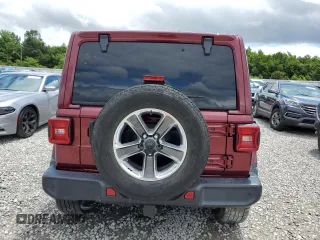 2021 Jeep Wrangler Unlimited Sahara High Altitude с VIN 1C4HJXEG7MW604145, выставлен на аукционе Copart как лот 61352514 с пробегом 55 459 миль миль и Списание • Salvage title. История ставок и продаж доступна на DreamBid. Изображение 6.