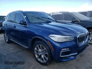 2020 BMW X5 sDrive40i with VIN 5UXCR4C03L9B19488, listed as a Copart auction lot 62102312 with 0 mi miles. Bid and sale history available at carsss.com. Image 1.