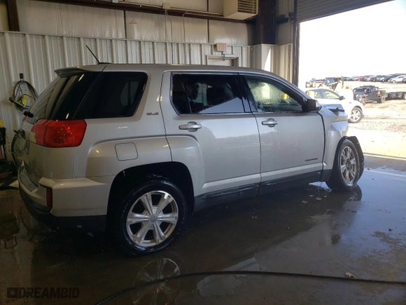 2017 GMC Terrain SLE with VIN 2GKALMEK2H6281500, listed as a Copart auction lot 51849155 with 120,430 mi miles and Clean Title. Bid and sale history available at carsss.com. Image 3.