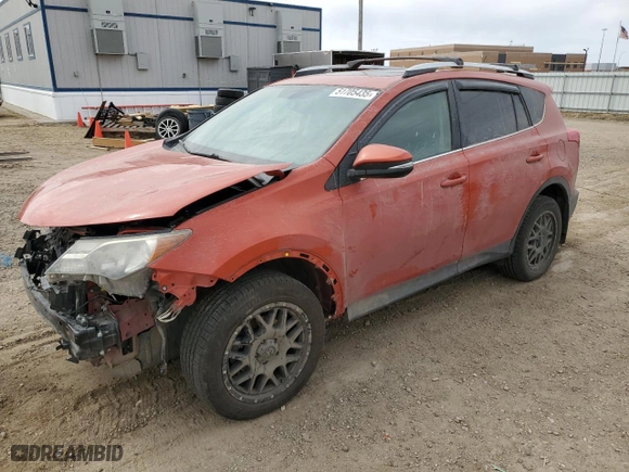 2015 Toyota RAV4 Limited with VIN 2T3DFREV1FW289323, listed as a Copart auction lot 51705435 with 216,757 mi miles and Clean Title. Bid and sale history available at carsss.com. Image 1.