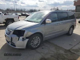 2014 Chrysler Town & Country Touring L 30th Anniversary with VIN 2C4RC1CG3ER455631, listed as a Copart auction lot 50075315 with 141,180 mi miles and Salvage Title. Bid and sale history available at DreamBid. Image 1.