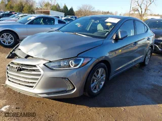 2018 Hyundai Elantra GL with VIN KMHD84LFXJU629014, listed as a IAAI auction lot 41172013 with 99,900 mi miles. Bid and sale history available at carsss.com. Image 2.