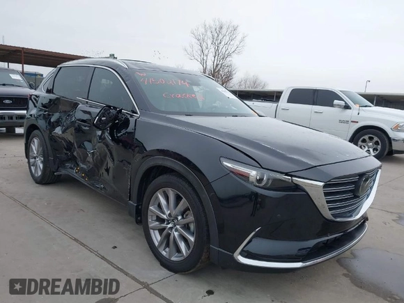 2021 Mazda CX-9 Carbon Edition with VIN JM3TCADY8M0529591, listed as a IAAI auction lot 41502174 with 78,630 mi miles. Bid and sale history available at carsss.com. Image 1.