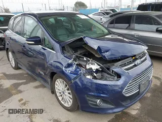 2016 Ford C-Max Energi SEL with VIN 1FADP5CU3GL111777, listed as a IAAI auction lot 41902986 with 246,383 mi miles. Bid and sale history available at carsss.com. Image 1.