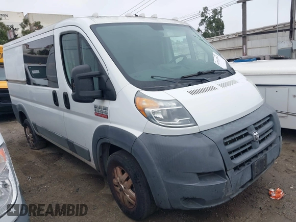 2016 Ram ProMaster Cargo with VIN 3C6TRVAG2GE107345, listed as a IAAI auction lot 41912262 with 130,368 mi miles and . Bid and sale history available at DreamBid. Image 13.