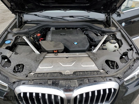 2024 BMW X3 sDrive30i with VIN WBX47DP04RN287713, listed as a Copart auction lot 50935325 with 6,626 mi miles and Salvage Title. Bid and sale history available at DreamBid. Image 12.