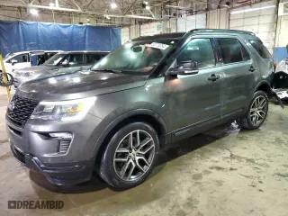 2019 Ford Explorer Sport with VIN 1FM5K8GT4KGA06758, listed as a Copart auction lot 83770054 with 67,722 mi miles and Salvage Title. Bid and sale history available at carsss.com. Image 1.