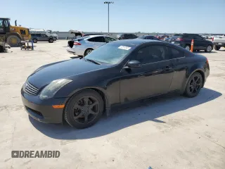 2007 Infiniti G35 Coupe with VIN JNKCV54E37M910163, listed as a Copart auction lot 52613545 with 164,785 mi miles and Clean Title. Bid and sale history available at carsss.com. Image 1.