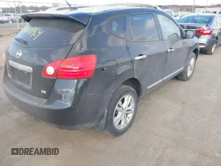 2013 Nissan Rogue S with VIN JN8AS5MT0DW016531, listed as a IAAI auction lot 41689924 with 153,971 mi miles. Bid and sale history available at carsss.com. Image 4.