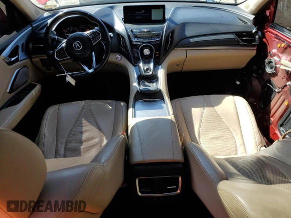 2020 Acura RDX Technology with VIN 5J8TC2H56LL004638, listed as a Copart auction lot 50221165 with 108,012 mi miles and Salvage Title. Bid and sale history available at DreamBid. Image 8.