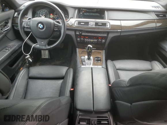 2014 BMW 7 Series ALPINA B7 with VIN WBAYE8C58ED135038, listed as a Copart auction lot 51213475 with 21,738 mi miles and Salvage title. Bid and sale history available at DreamBid. Image 8.
