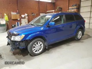 2015 Dodge Journey SXT with VIN 3C4PDDBG2FT689572, listed as a Copart auction lot 55478165 with 109,095 mi miles and Salvage Title. Bid and sale history available at DreamBid. Image 1.