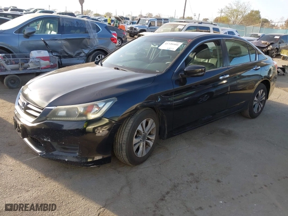 2014 Honda Accord Sedan LX with VIN 1HGCR2F3XEA013969, listed as a IAAI auction lot 41720466 with 99,881 mi miles. Bid and sale history available at carsss.com. Image 17.