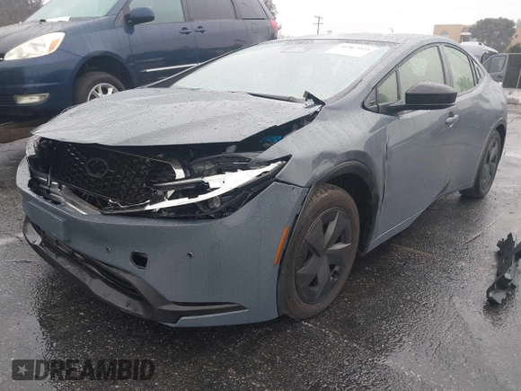 2023 Toyota Prius LE with VIN JTDACAAU0P3013309, listed as a IAAI auction lot 41567923 with 44,473 mi miles and . Bid and sale history available at DreamBid. Image 17.