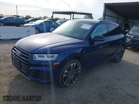2019 Audi SQ5 Premium Plus z VIN WA1B4AFY7K2118533, wystawiony jako IAAI lot #41831763 z przebiegiem 66 432 mil mil oraz . Historia ofert i sprzedaży dostępna na DreamBid. Obrazek 18.