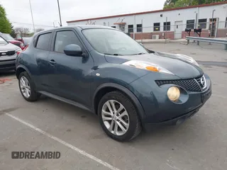 2014 Nissan Juke SL with VIN JN8AF5MV3ET484794, listed as a IAAI auction lot 41947781 with 1 mi miles. Bid and sale history available at carsss.com. Image 1.