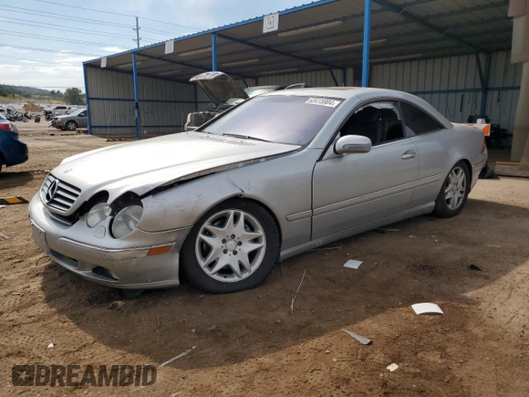 2002 Mercedes-Benz CL 500/600 z VIN WDBPJ75J72A030386, wystawiony jako Copart lot #63415904 z przebiegiem Nie podano mil oraz Szkody całkowita. Historia ofert i sprzedaży dostępna na DreamBid. Obrazek 1.