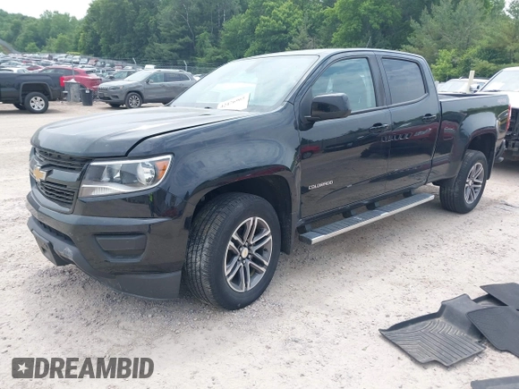2019 Chevrolet Colorado 4WD Work Truck with VIN 1GCGTBEN5K1129922, listed as a IAAI auction lot 42476965 with 84,057 mi miles and . Bid and sale history available at DreamBid. Image 17.