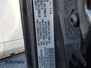 2020 Ram ProMaster City Passenger SLT with VIN ZFBHRFBB3L6P37191, listed as a Copart auction lot 86131624 with 57,480 mi miles and Salvage Title. Bid and sale history available at carsss.com. Image 13.