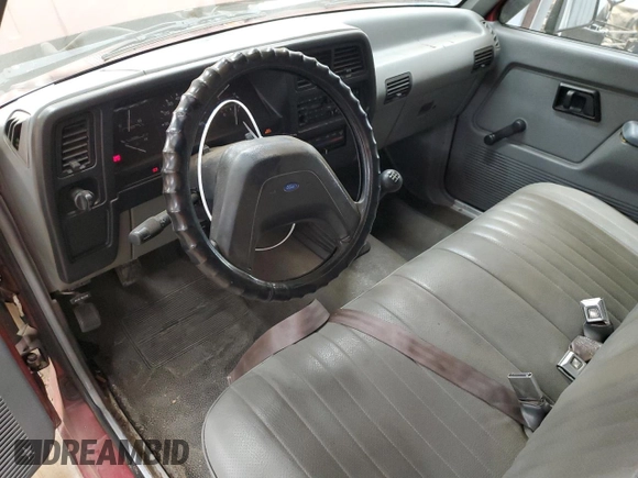 1991 Ford Ranger with VIN 1FTCR10A7MUD28922, listed as a Copart auction lot 87198864 with 98,759 mi miles and Salvage Title. Bid and sale history available at carsss.com. Image 8.