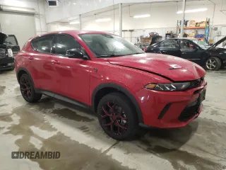 2024 Dodge Hornet GT with VIN ZACNDFAN1R3A41940, listed as a Copart auction lot 48390515 with 19,497 mi miles and Salvage Title. Bid and sale history available at DreamBid. Image 4.