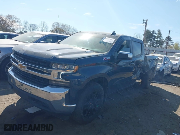 2021 Chevrolet Silverado 1500 LT with VIN 3GCUYDET7MG225635, listed as a IAAI auction lot 41907665 with 84,998 mi miles. Bid and sale history available at carsss.com. Image 17.