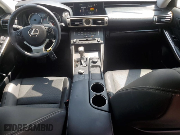 2015 Lexus IS 250 with VIN JTHBF1D29F5082992, listed as a Copart auction lot 60929335 with 34,283 mi miles and Salvage title. Bid and sale history available at DreamBid. Image 8.