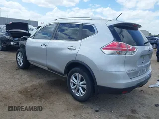 2016 Nissan Rogue S with VIN KNMAT2MT7GP595135, listed as a IAAI auction lot 41807286 with 103,576 mi miles and . Bid and sale history available at DreamBid. Image 3.