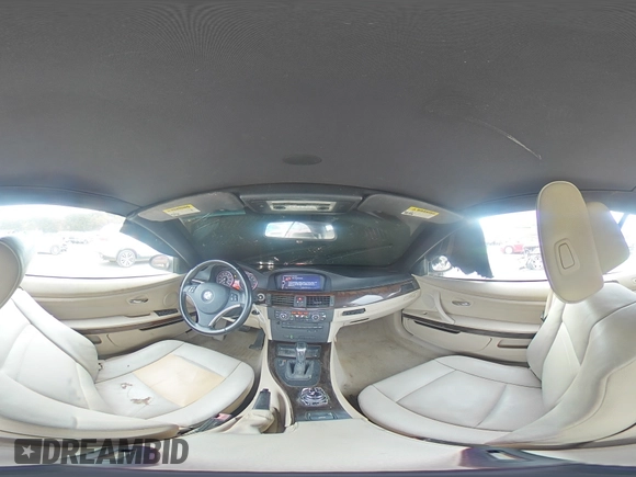 2011 BMW 3 Series 328i with VIN WBADW3C59BE538725, listed as a Copart auction lot 83483004 with 139,443 mi miles and Salvage Title. Bid and sale history available at carsss.com. Image 12.